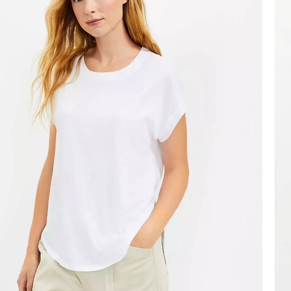 Lou & Grey Oversized Softserve Dolman Tee